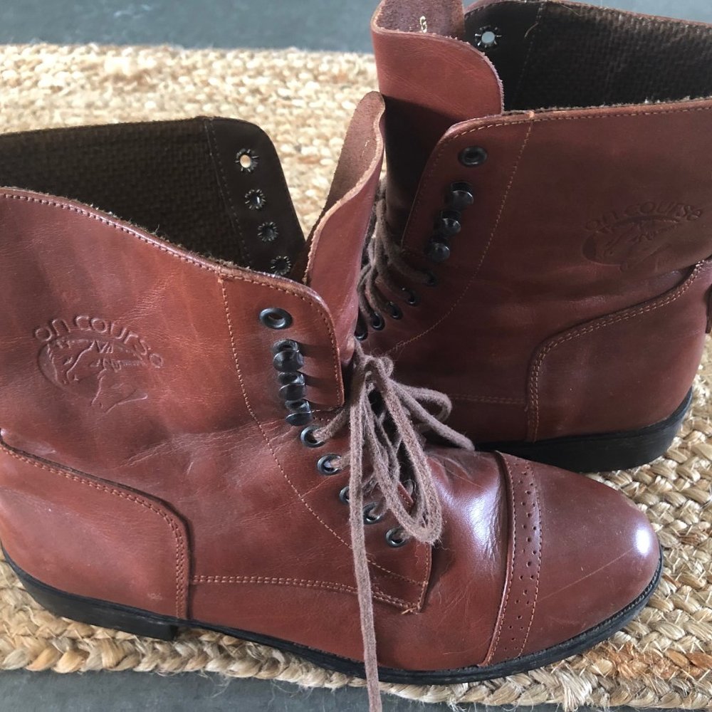 On Course Leather Riding Boots